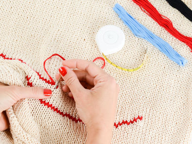 Photo of Embroidery teacher Lauren McAlister